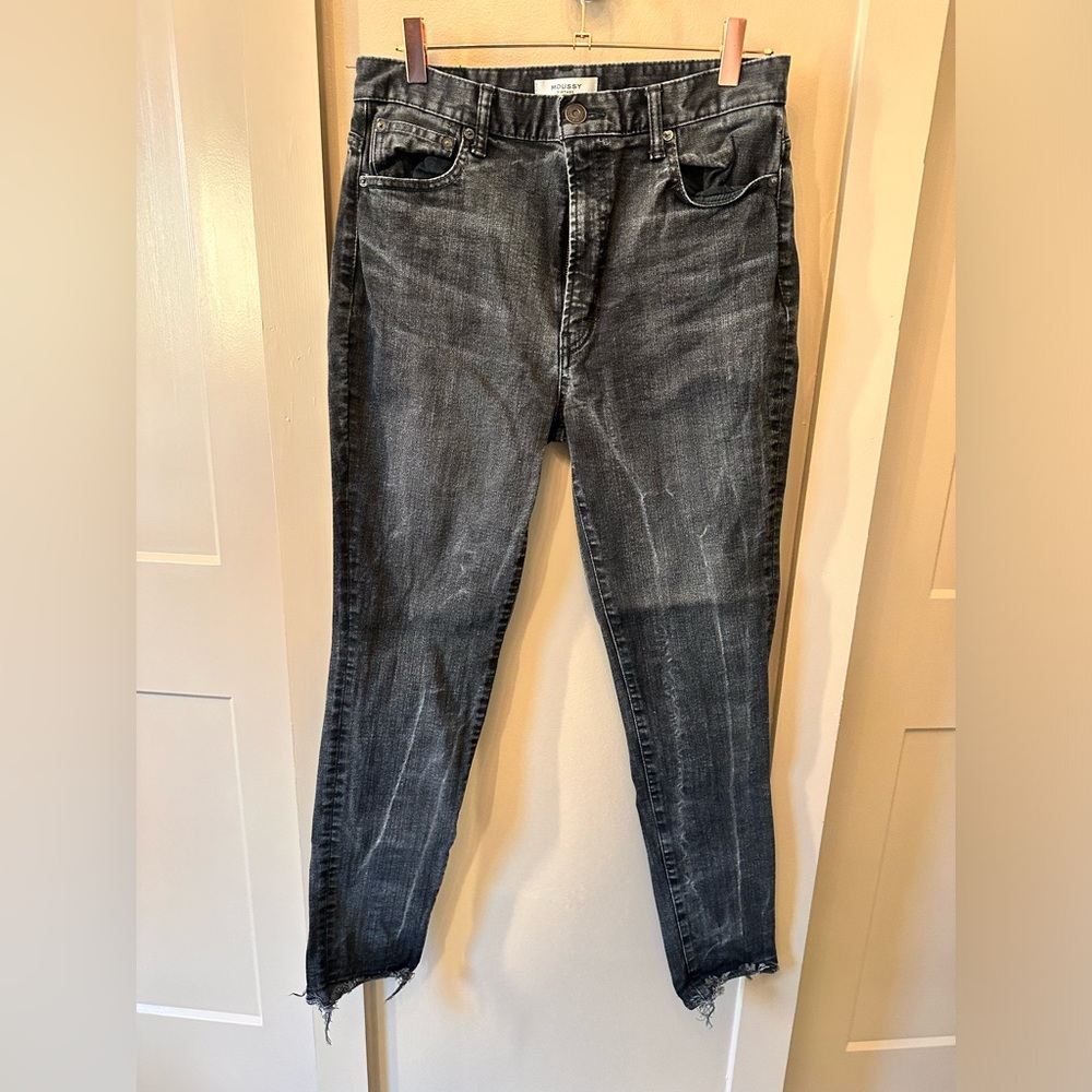 Moussy Women's Gray Skinny Jeans